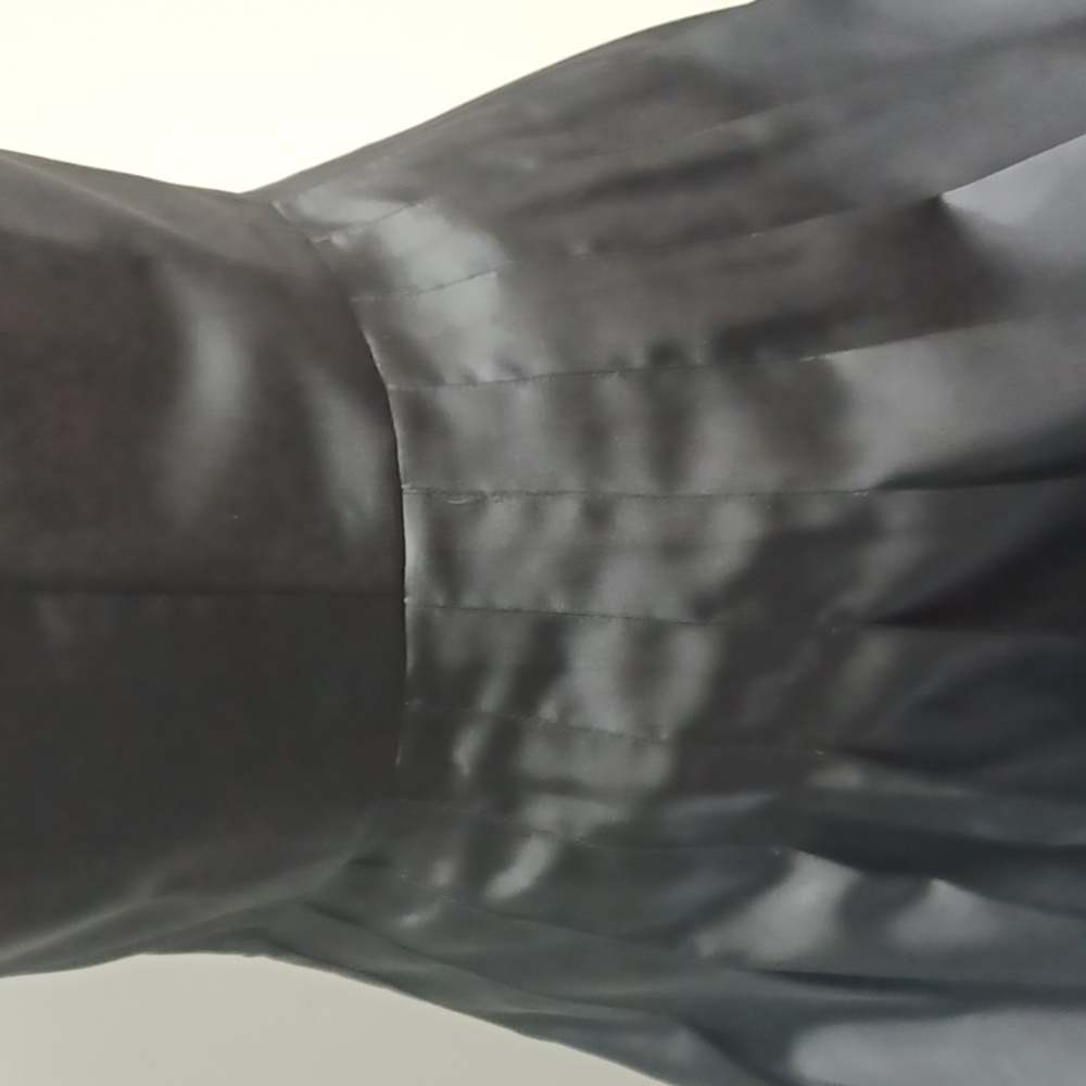 NWOT Black Satin dress Size S - Picture 7 of 15